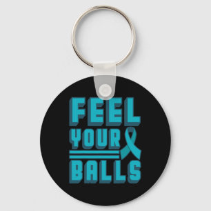 Ovarian Cancer Awareness World Cancer Day Feel You Keychain