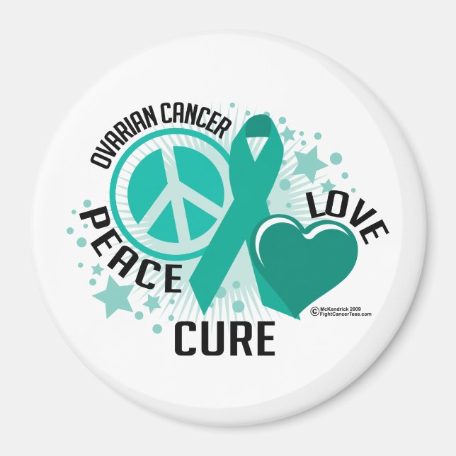 Ovarian Cancer PLC Magnet (Front)