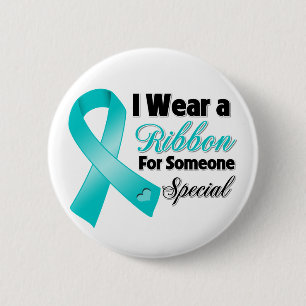 Ovarian Cancer Ribbon Someone Special 2 Inch Round Button