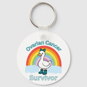 Ovarian Cancer Survivor Keychain