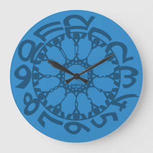 OVE ART KLOCK EXPERT RELAX BY MASANSER LARGE CLOCK