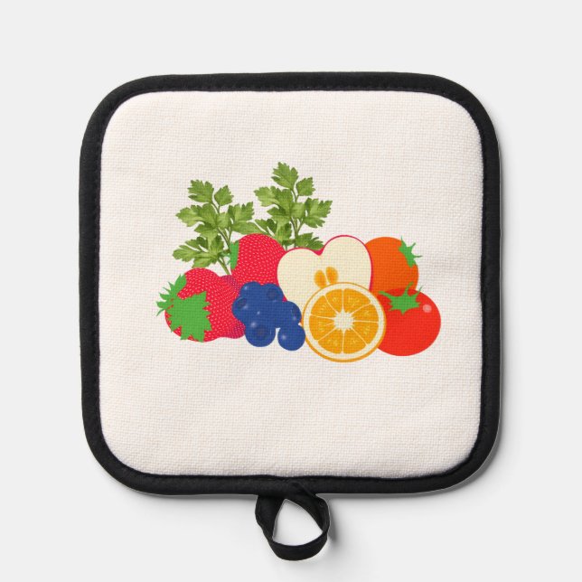 Oven Mitt and Pot Holders (Front)