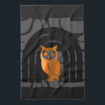 Oven Mitt and Pot Holders Kitchen Towel<br><div class="desc">Embrace a blend of mystical charm and tropical vibes with this unique surface pattern. Featuring a rhythmic arrangement of wise owls nestled in boho-style arches alongside iridescent owls and lush Monstera leaves, this design is perfect for those who love eclectic and modern nature-inspired aesthetics. Whether you are looking to create...</div>