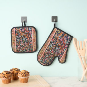 Oven Mitt and Pot Holders Oven Mitt & Pot Holder Set