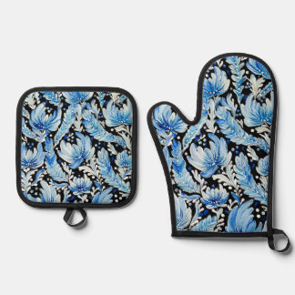 Oven Mitt and Pot Holders Oven Mitt & Pot Holder Set