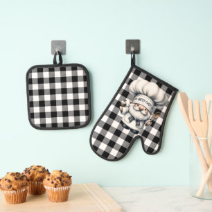 Oven Mitt and Pot Holders Oven Mitt & Pot Holder Set