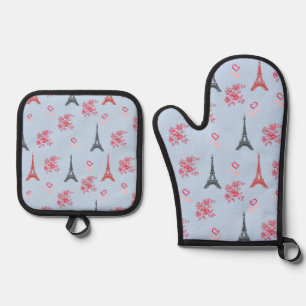 Oven Mitt and Pot Holders Oven Mitt & Pot Holder Set