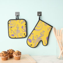 Oven Mitt and Pot Holders