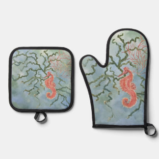  Oven Mitt & Pot Holder Set 