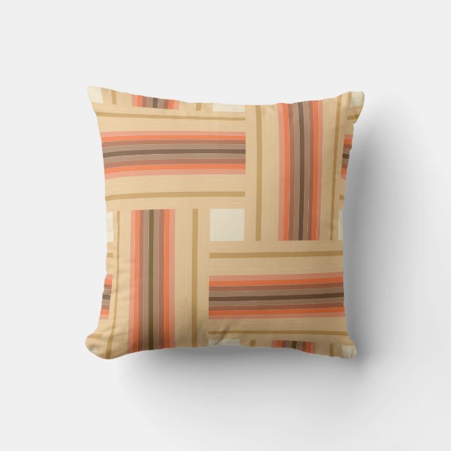 Over and Under Reversible Throw Pillow (Front)