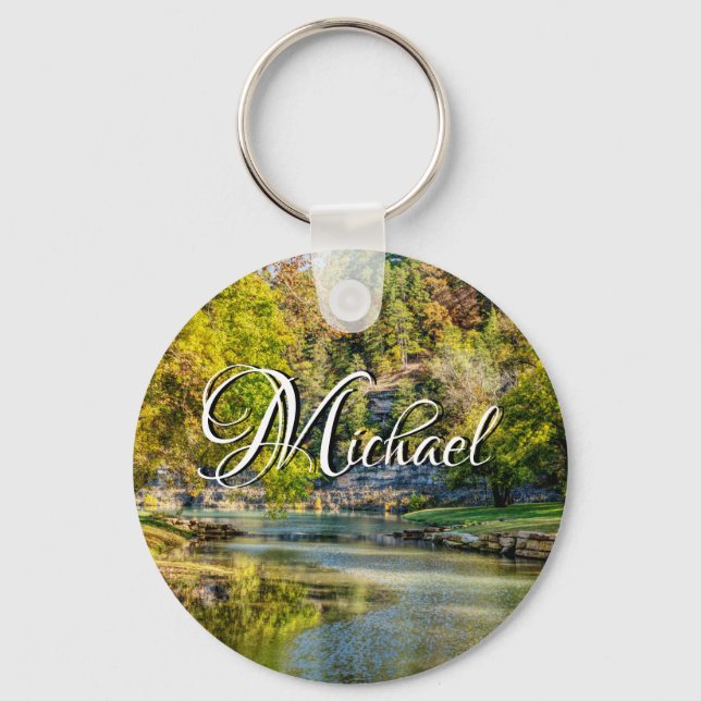Over Dogwood Creek Keychain (Front)