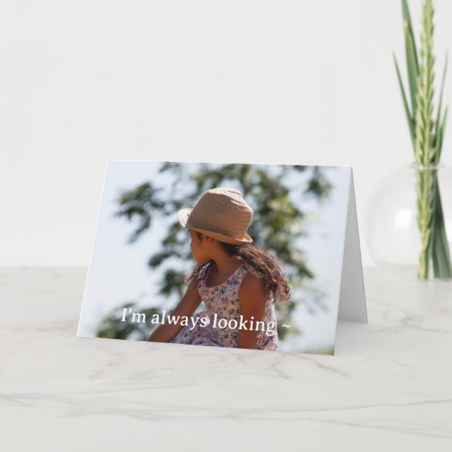 OVER MY SHOULDER MISSING YOU/FRIENDSHIP CARD (Front)