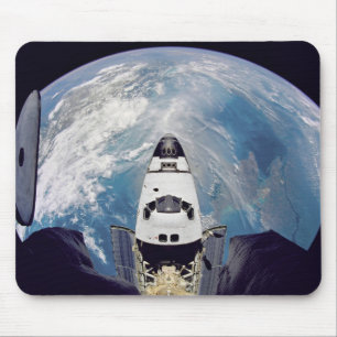 Over shuttle view mouse pad