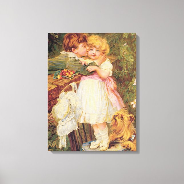 Over the Garden Wall Canvas Print (Front)