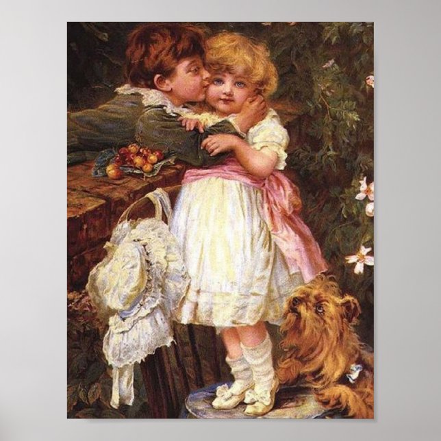 Over the Garden Wall - Frederick Morgan Print (Front)