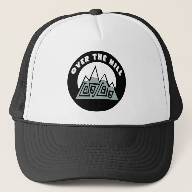 Over The Hill 50th Birthday Hat (Front)