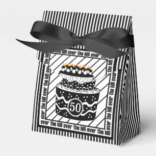 Over The Hill Birthday Favor Box