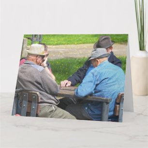 over the hill BIRTHDAY FOR HIM FUNNY greeting CARD