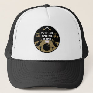 Over The Hill Birthday Golfer Trucker Hat
