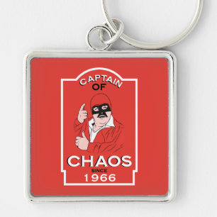 Over The Hill Birthday Guy Keychain