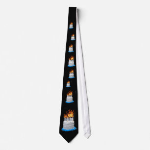 Over the hill birthday tie