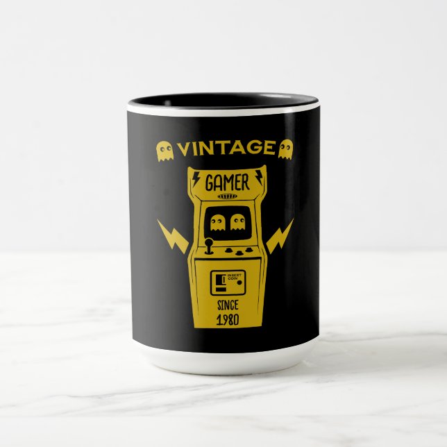 Over The Hill Gamers Birthday Mug (Center)