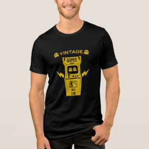 Over The Hill Gamers Birthday Tri-Blend Shirt