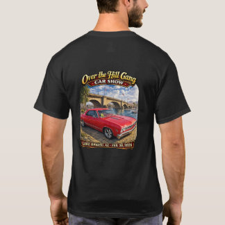 Over The Hill Gang Car Club Lake Havasu AZ Hot Rod T-Shirt