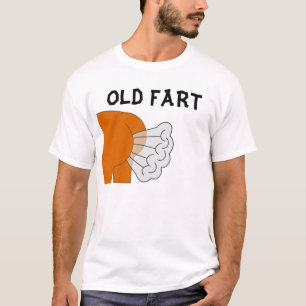 Over-the-hill, OLD FART, Funny Birthday t-shirts