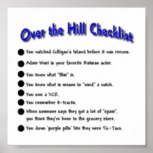 Over the Hill Poster