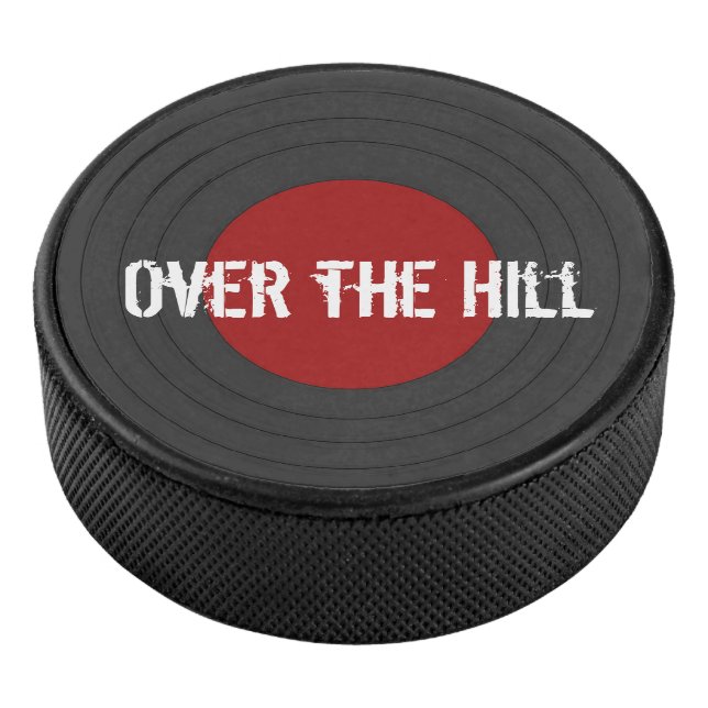 Over the Hill Rock N Roll Record    Hockey Puck (3/4)