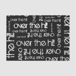 Over the Hill Tissue Paper