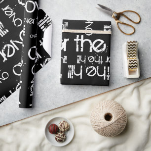 Over the Hill Wrapping Paper