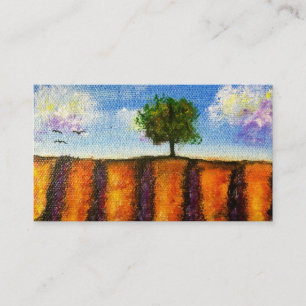 Over the Lavender Fields Business Cards