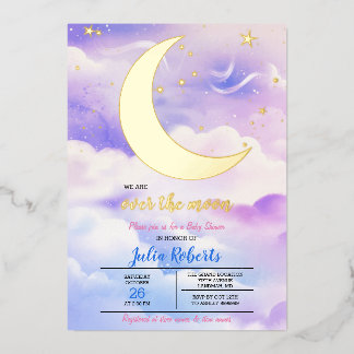 Over The Moon Baby Shower