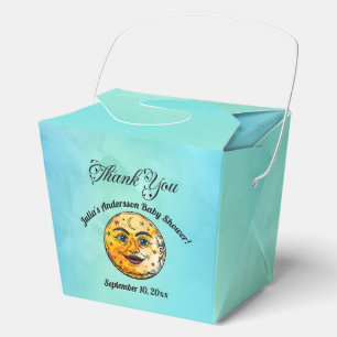 Over the Moon Baby Shower Celebration Favor Box