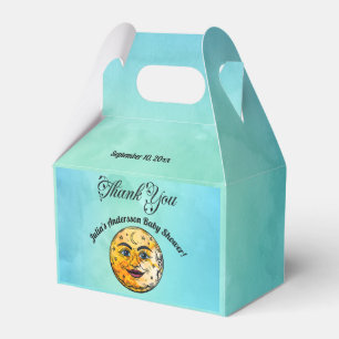 Over the Moon Baby Shower Celebration Favor Box