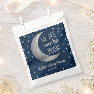 Over The Moon   Baby Shower Favour Bag