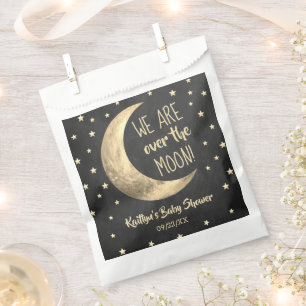 Over The Moon   Baby Shower Favour Bag