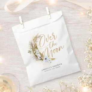 Over the Moon Boho Gold Dust & Clouds Favour Bag
