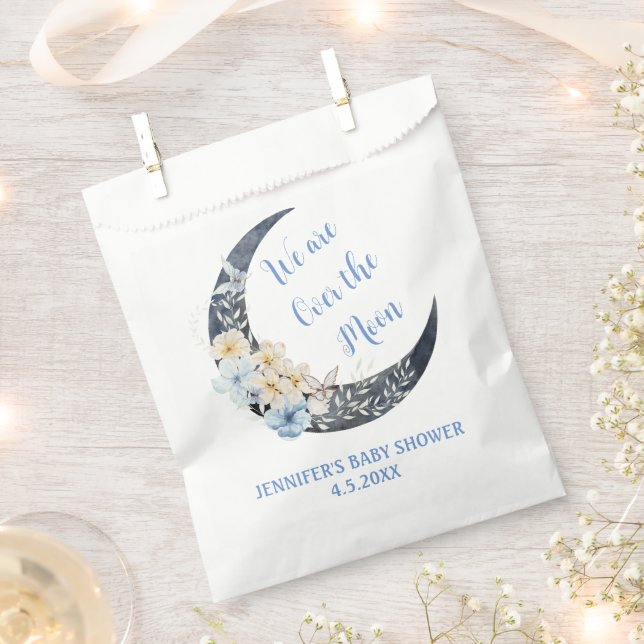 over the moon botanical navy baby shower chic favour bag (Clipped)