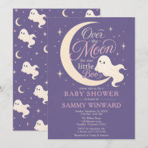 Over the Moon Little Boo Baby Shower
