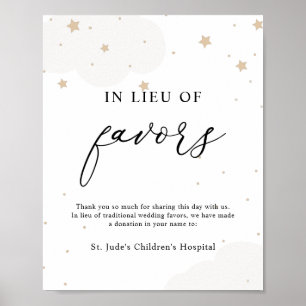 Over the Moon Twinkle Star In Lieu of Favours  Pos Poster