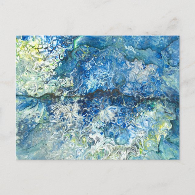 Over the Mountains Over The Sea Postcard (Front)