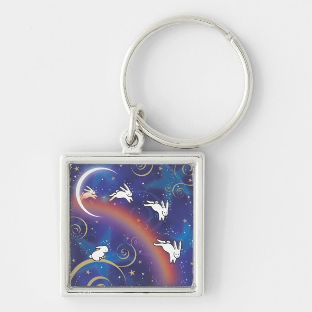 OVER THE RAINBOW BRIDGE KEYCHAIN (Front)