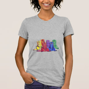 Over the Rainbow Cats    T-Shirt