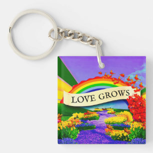 OVER THE RAINBOW KEYCHAIN