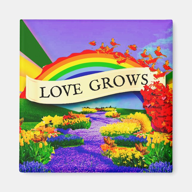 OVER THE RAINBOW MAGNET (Front)