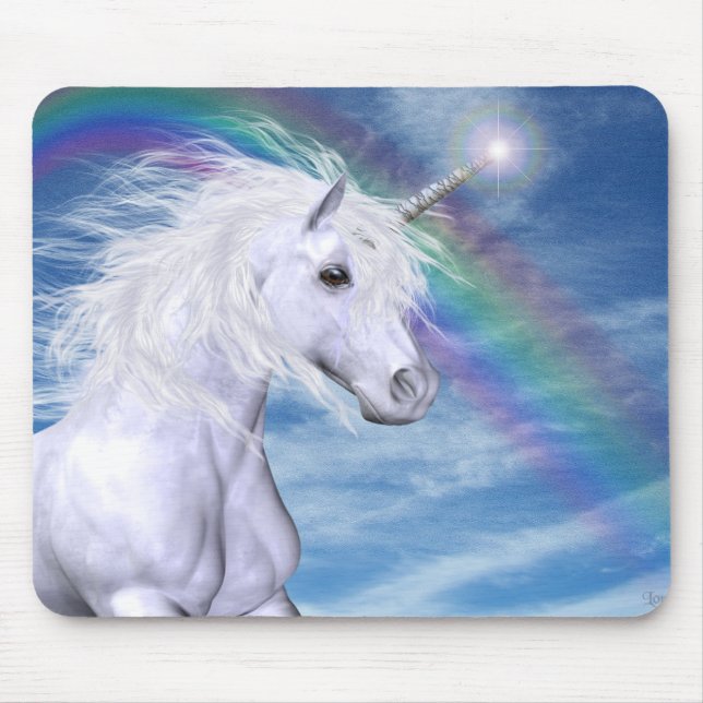 Over The Rainbow Mouse Pad (Front)