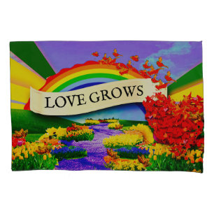 OVER THE RAINBOW PILLOWCASE